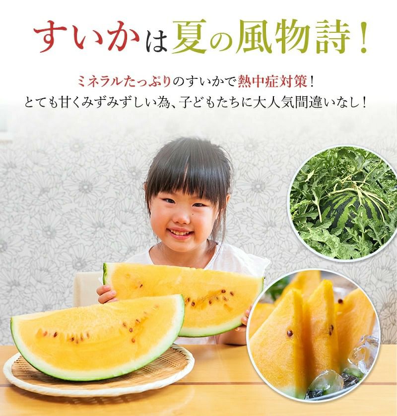 幻のすいか！金色羅皇 1玉 | スミフルの美味しいマルシェ