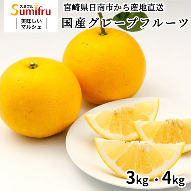 宮崎県産 国産グレープフルーツ 月夜実